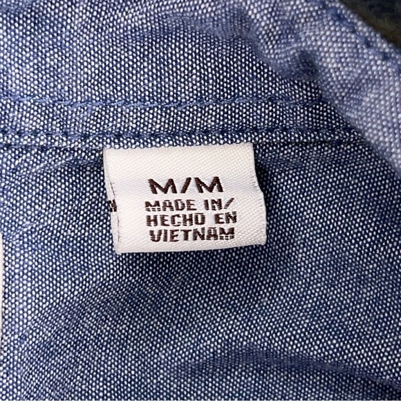 MEDIUM MENS WEATHERPROOF FLANNEL SHIRT RED GREEN BLUE COTTON - Picture 13 of 15